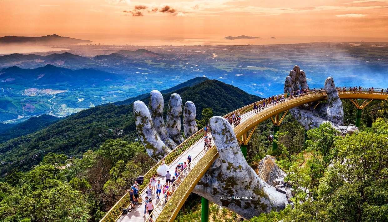 From Danang : Ba Na Hills and Golden Bridge Day Tour
