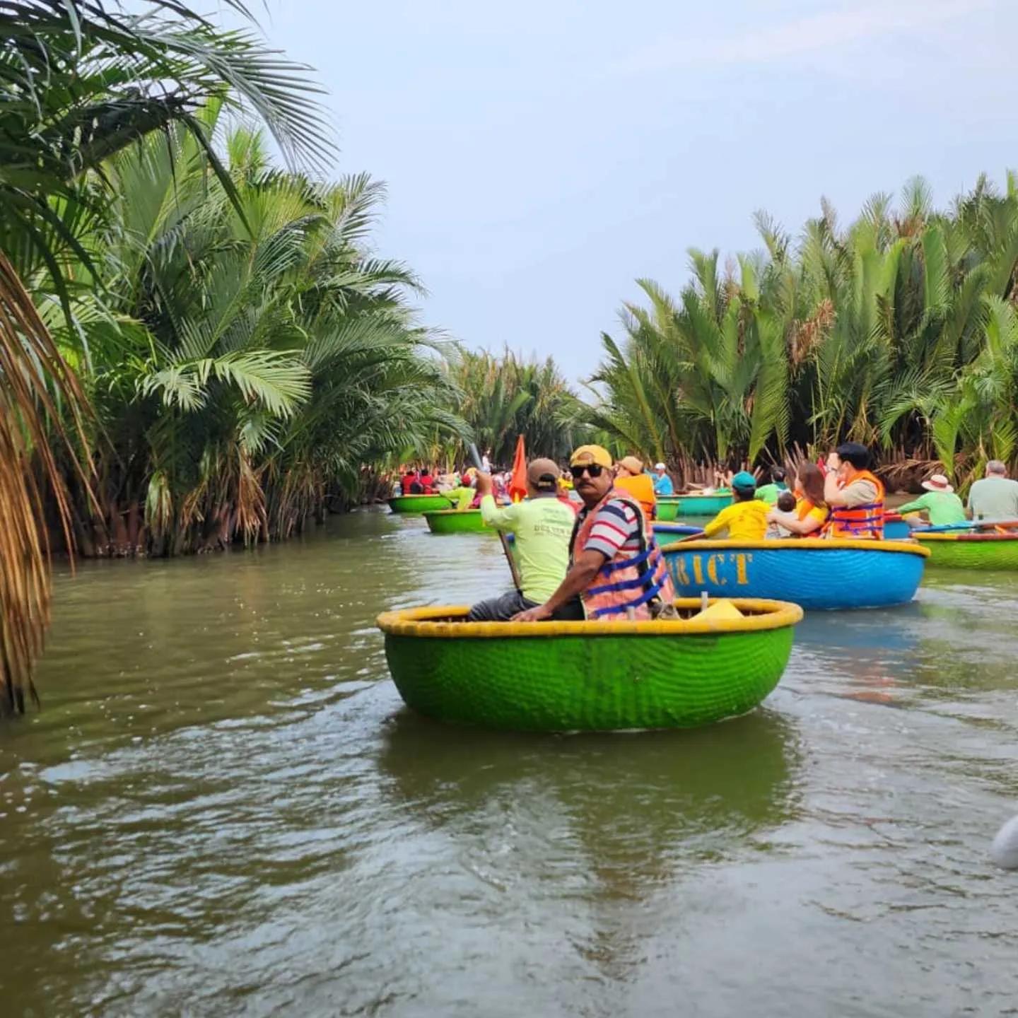 Coconut Forest Basket Boat Ride from Da Nang